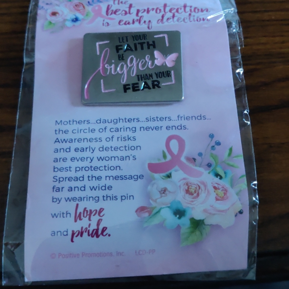 Breast Cancer Awareness Pin